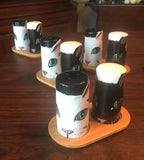 Hand-Painted Kitty Porcelain Salt & Pepper Shakers