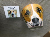 Pets and "PupArt" CUSTOM Art Bowls:  **NOW IN 3 SIZES!