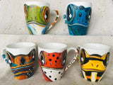Hand-Painted Frog Mugs!
