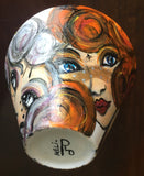 "Maidens & Masquerades": New Faces Bowl Collection (Large)