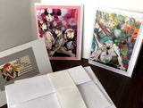Meli's Original Art Studio 5" x 7" GREETING Cards: SET of 2