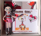 "Circus Girl" SET #1 - BOOK with Handmade ART DOLL!